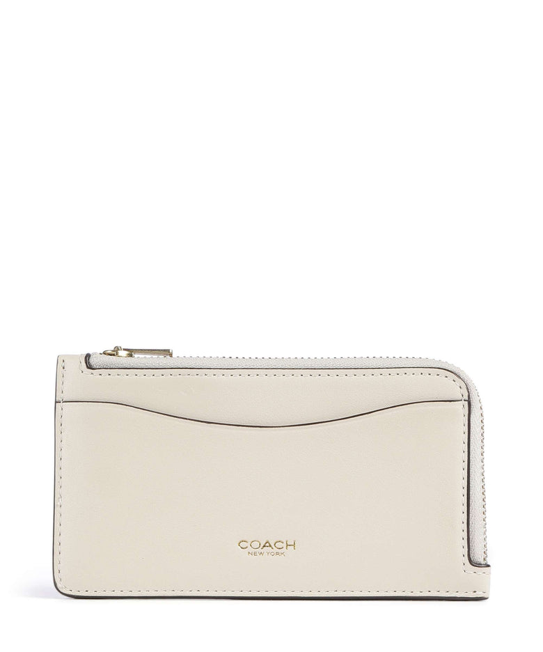 Coach New York Credit card holder chalk