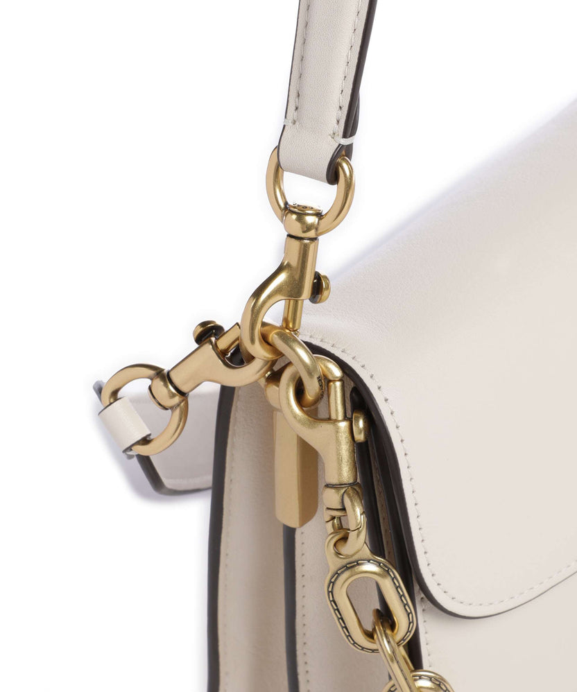 Coach Tabby Soft Chain Shoulder bag chalk