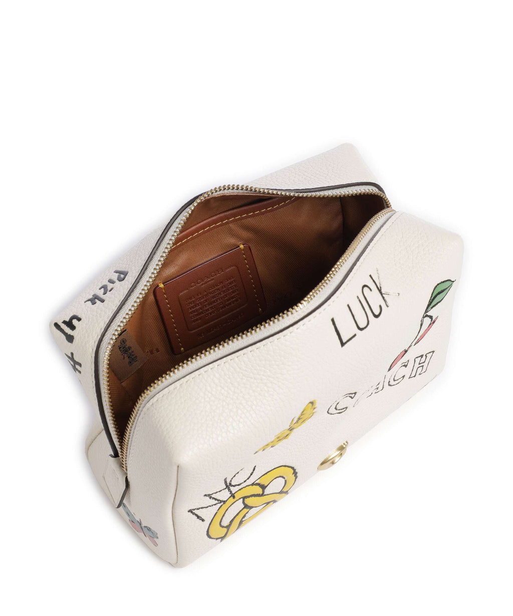 Coach Essential Sketch Print Cosmetic bag chalk/multicolour