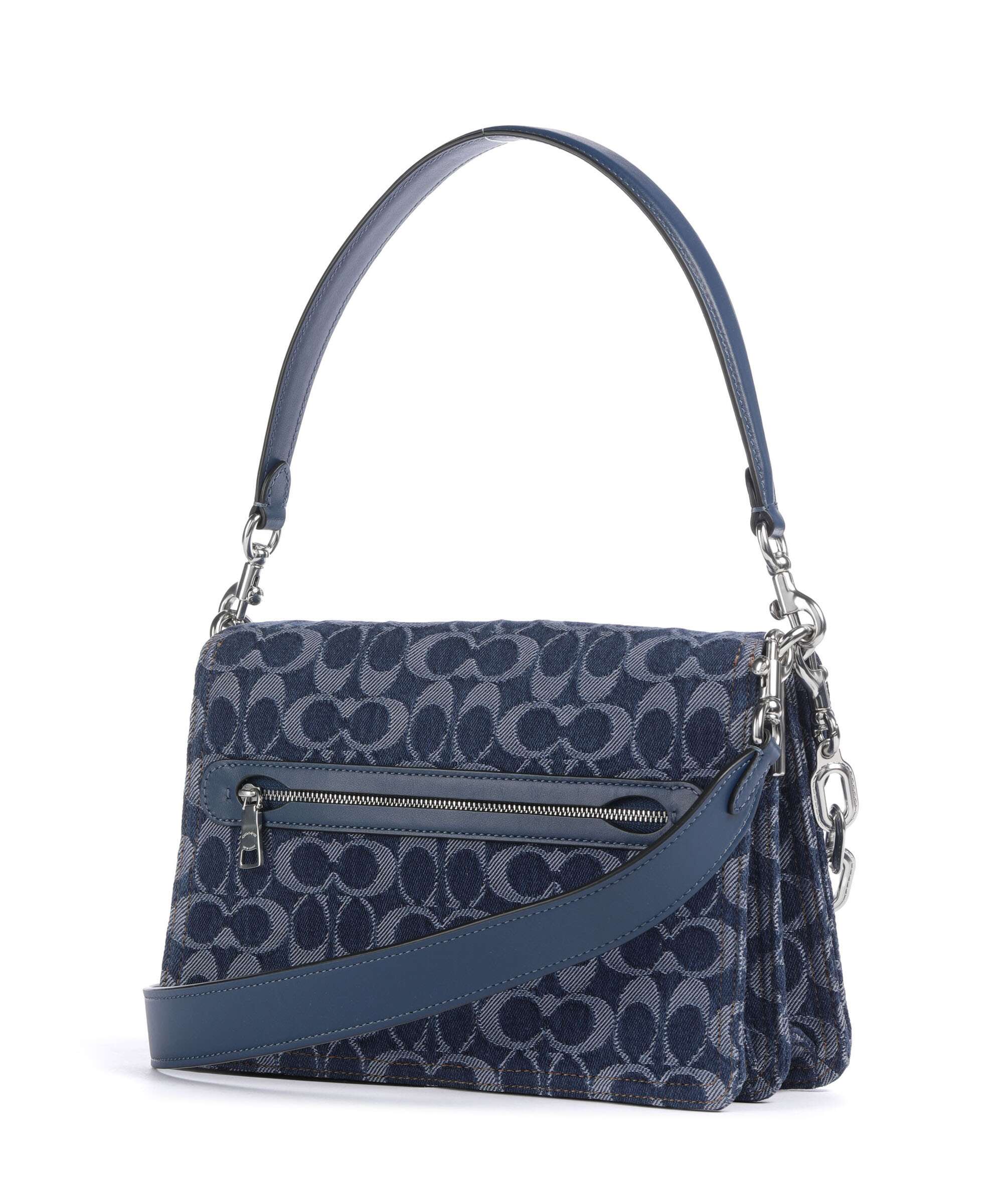 Coach Tabby Signature Chain Shoulder bag deep blue/multicolour