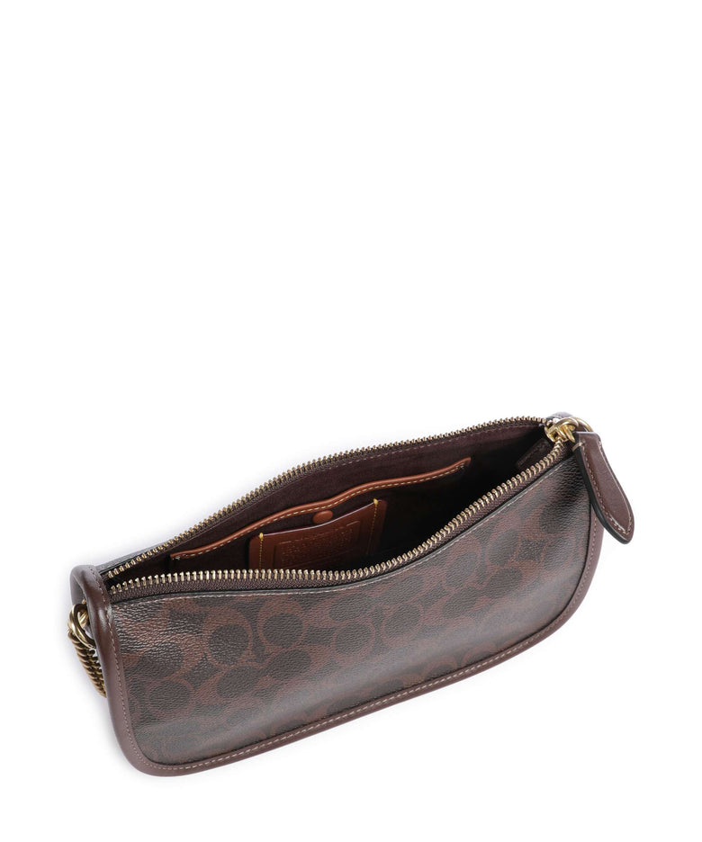 Coach Waverly Signature Shoulder bag maple