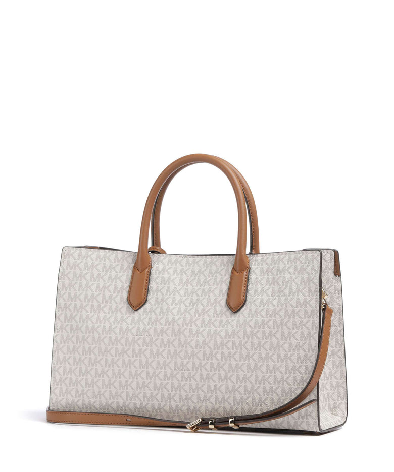 Michael Kors Scarlett Handbag vanilla/acorn