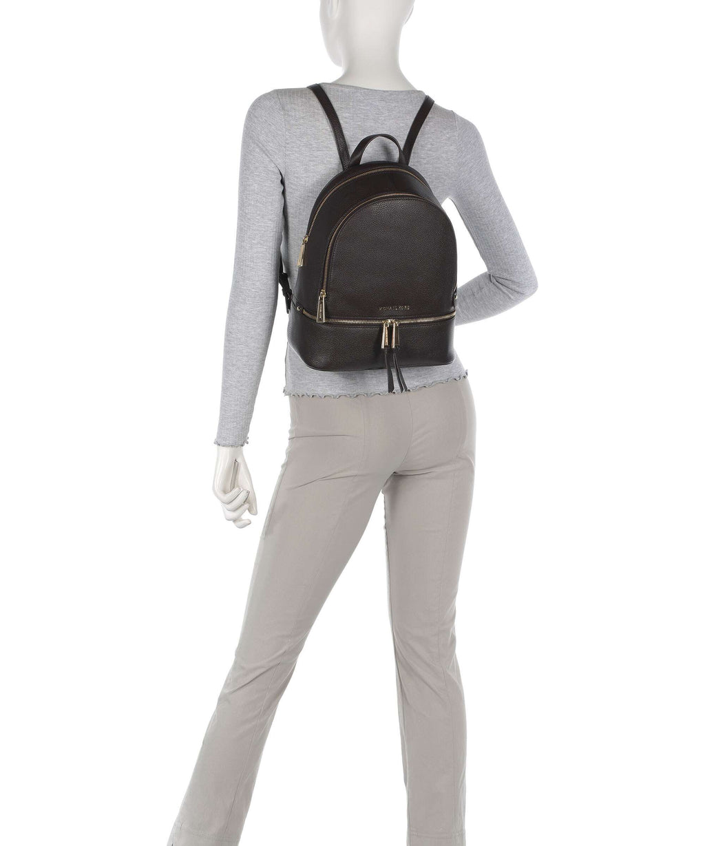 Michael Kors Rhea Zip Backpack chocolate