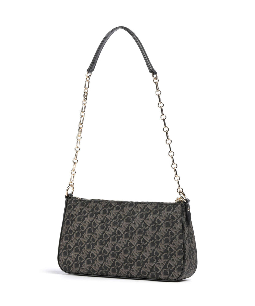 Michael Kors Empire Shoulder bag black/pale gold