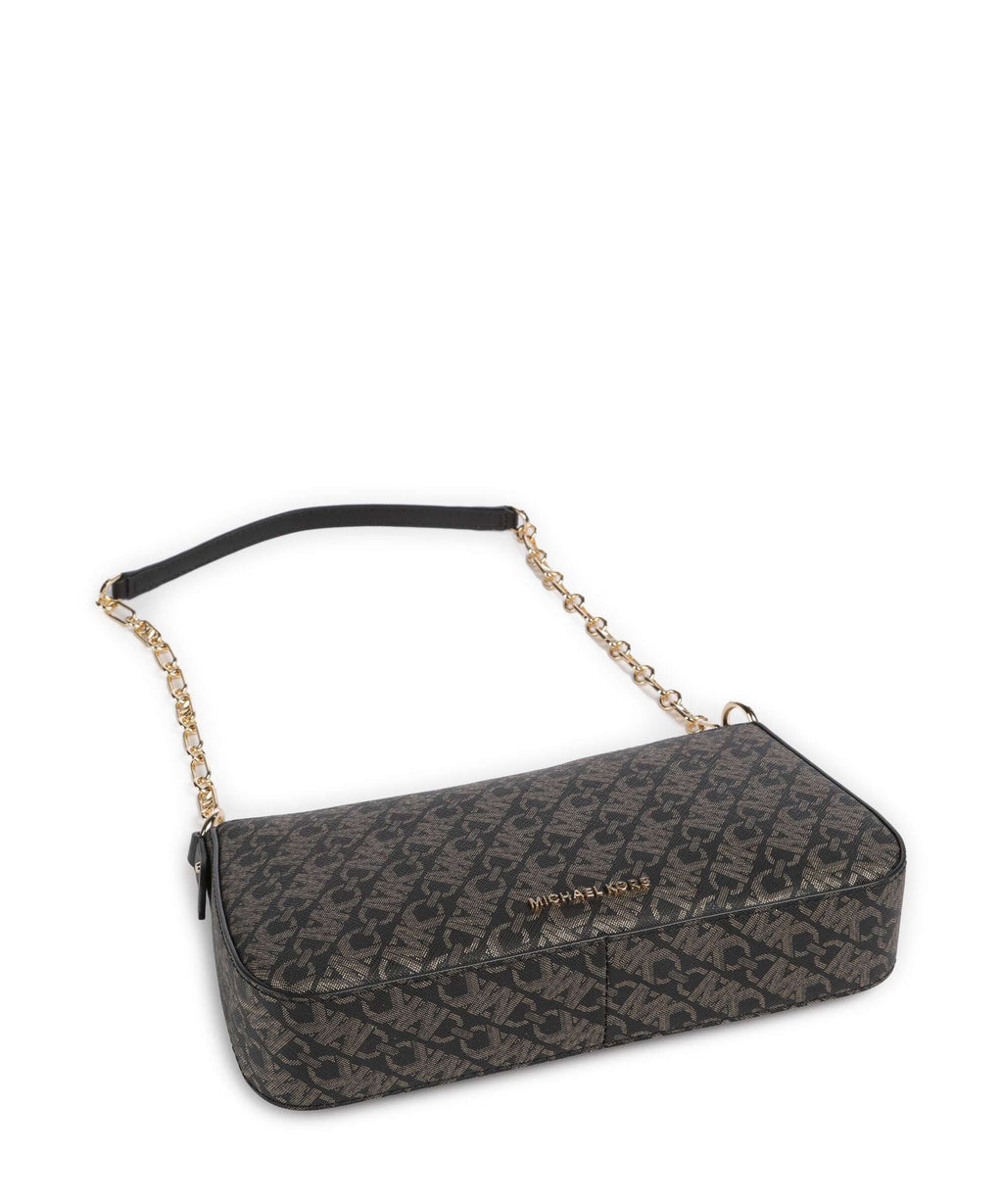 Michael Kors Empire Shoulder bag black/pale gold