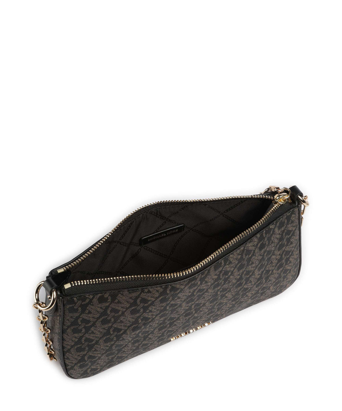 Michael Kors Empire Shoulder bag black/pale gold