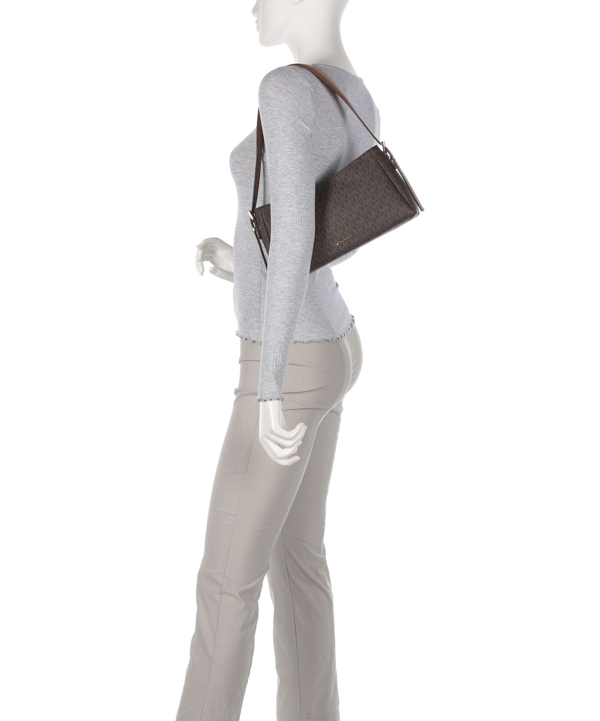 Michael Kors Moore Shoulder bag brown/acorn