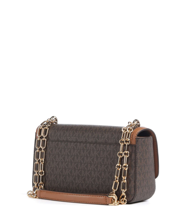 Michael Kors Tribeca Large Shoulder bag brown/acorn