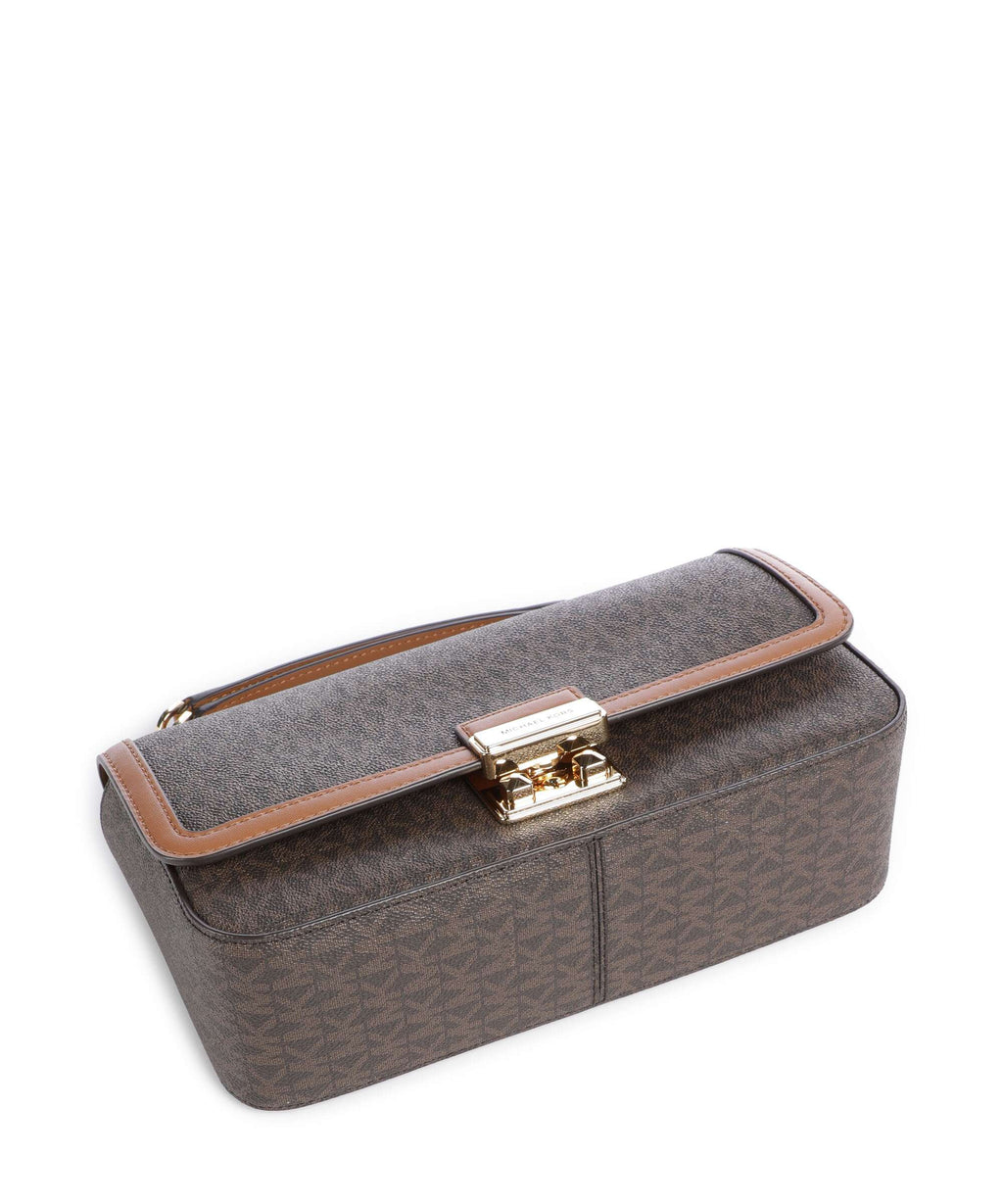 Michael Kors Tribeca Large Shoulder bag brown/acorn