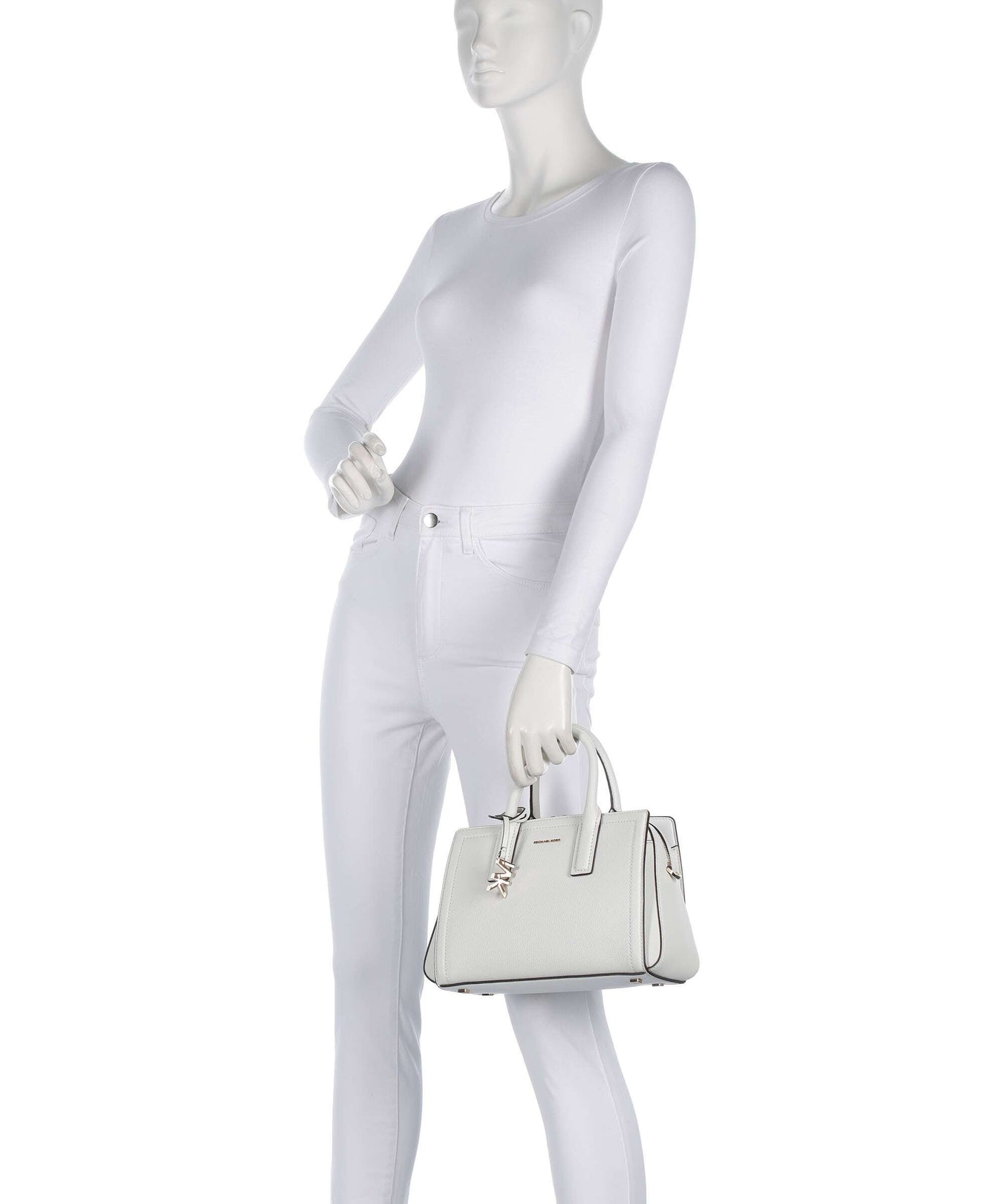 Michael Kors Laila Small Handbag optic white