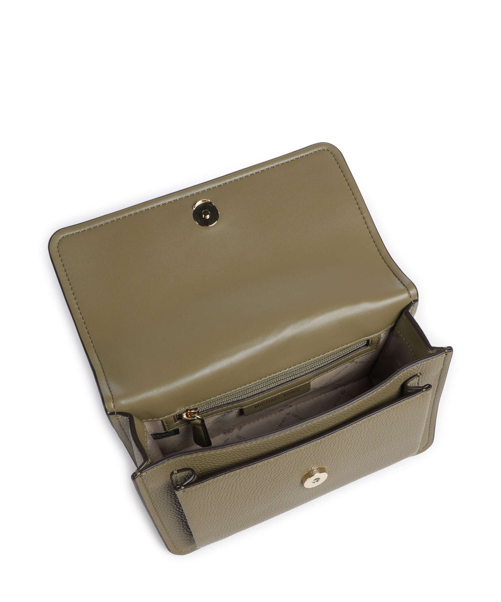 Michael Kors Claire Large Shoulder bag safari green