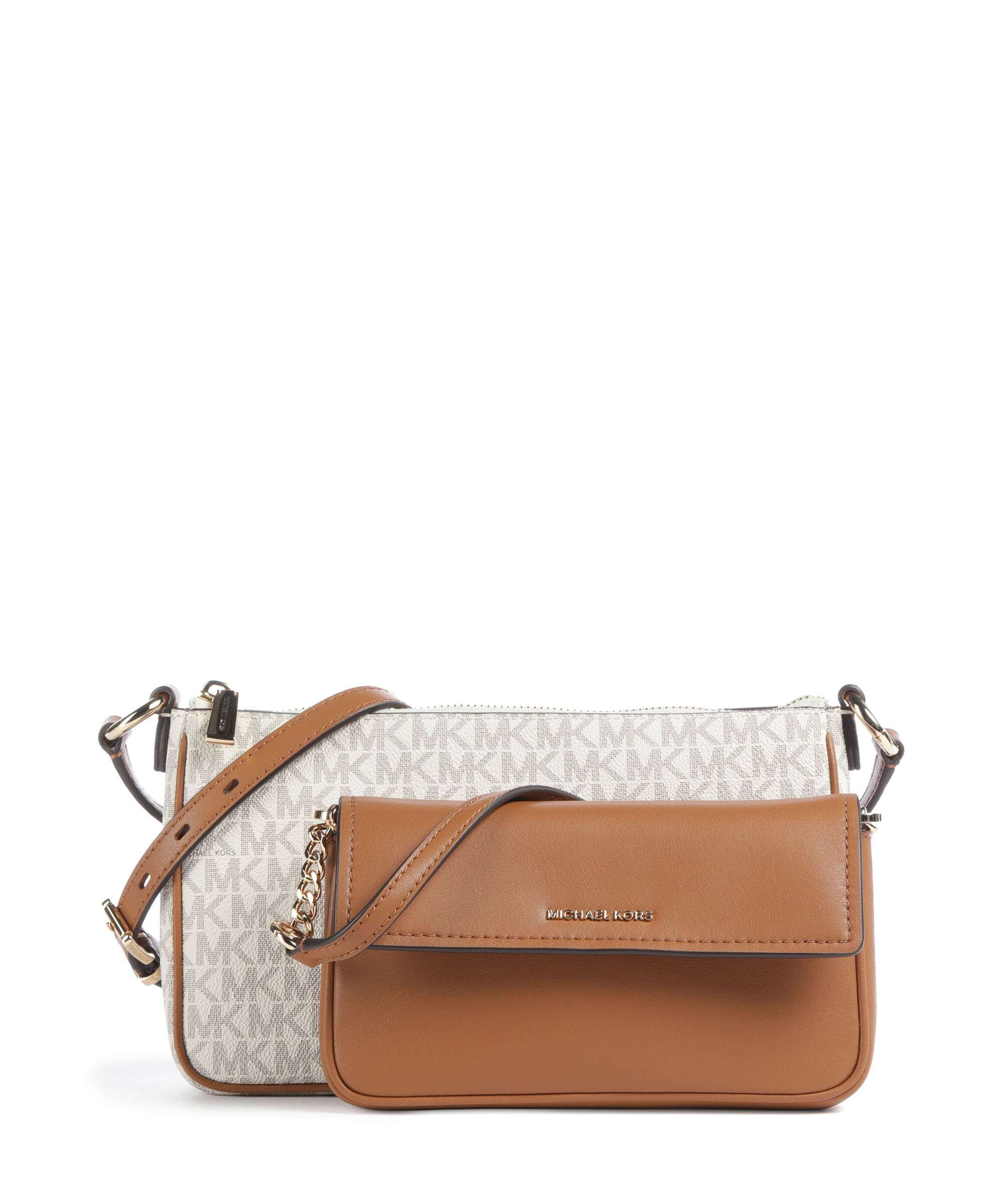Michael Kors Bryant 5 in 1 Crossbody bag vanilla/acorn