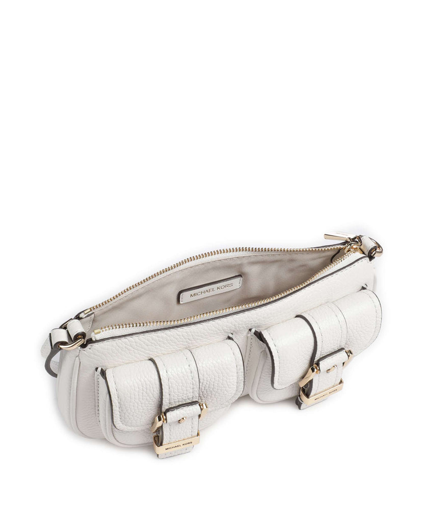Michael Kors Zoe Small Shoulder bag optic white