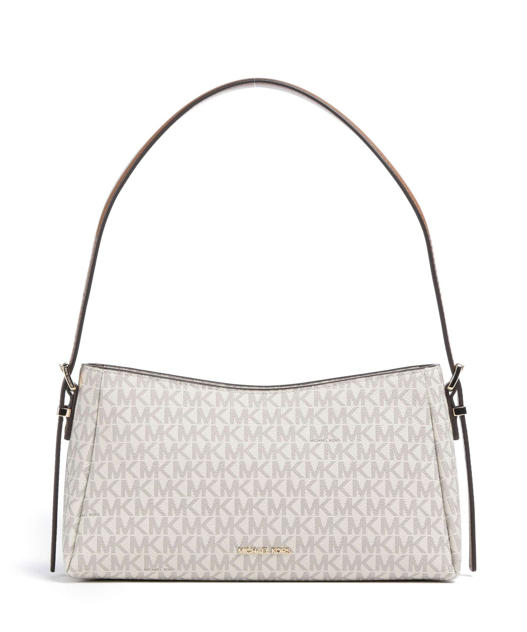 Michael Kors Moore Medium Shoulder bag vanilla/acorn