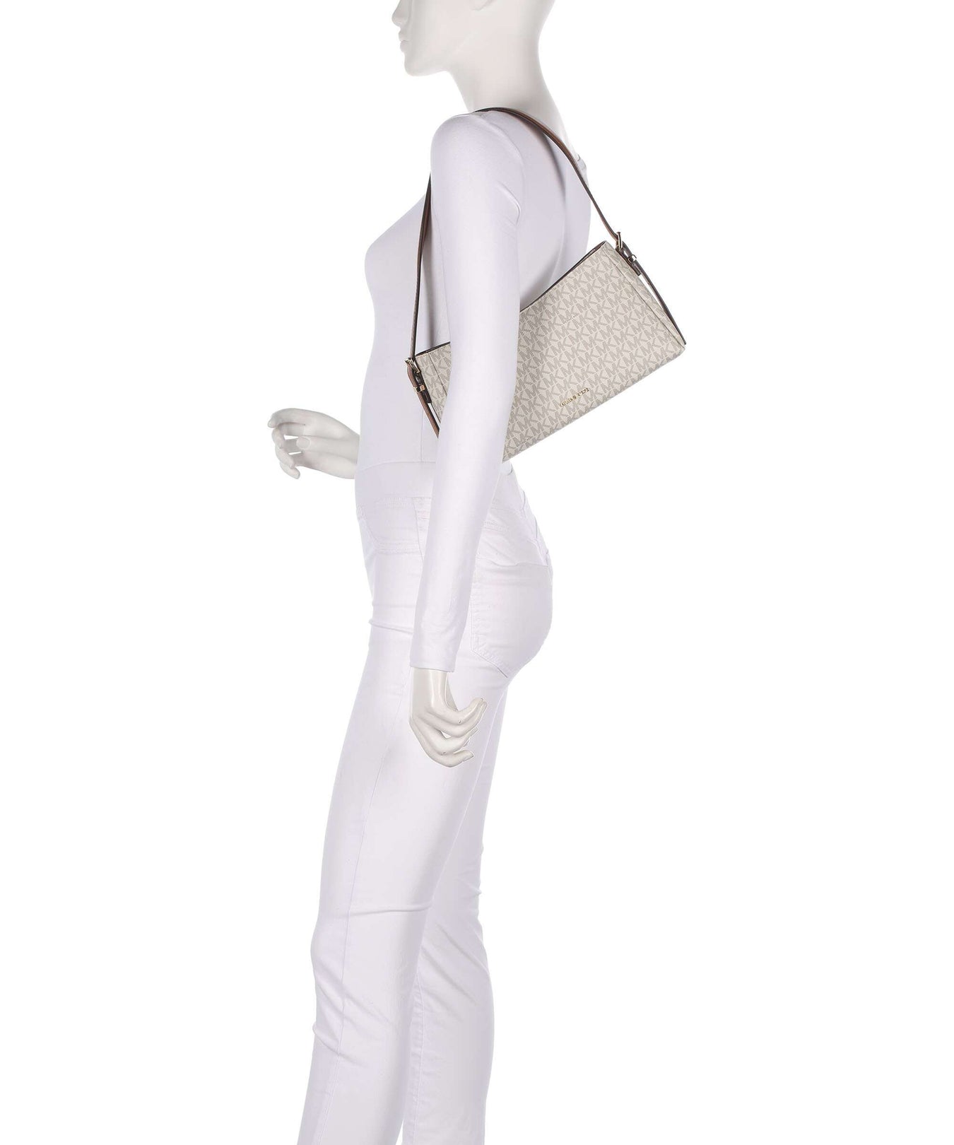 Michael Kors Moore Medium Shoulder bag vanilla/acorn