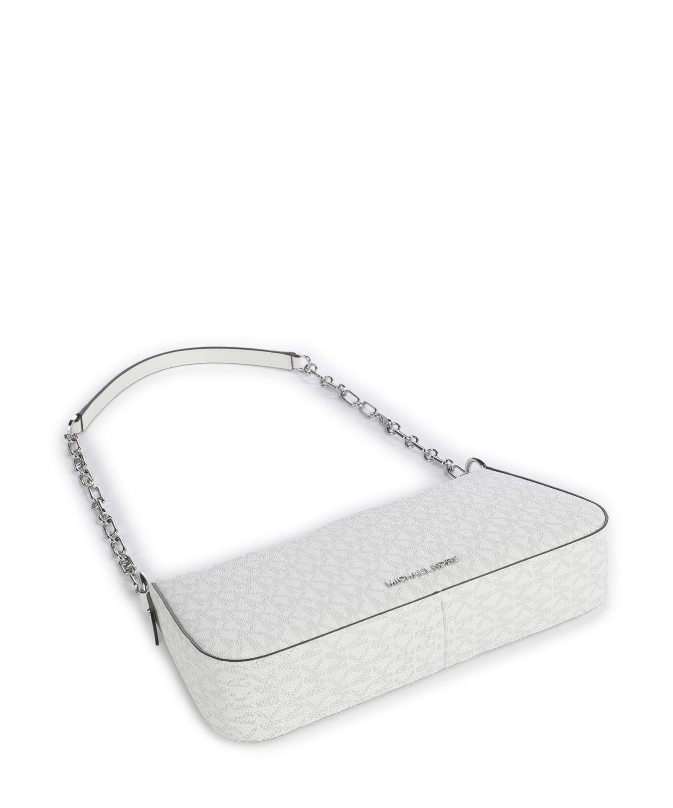 Michael Kors Empire Medium Shoulder bag optic white/alluminium