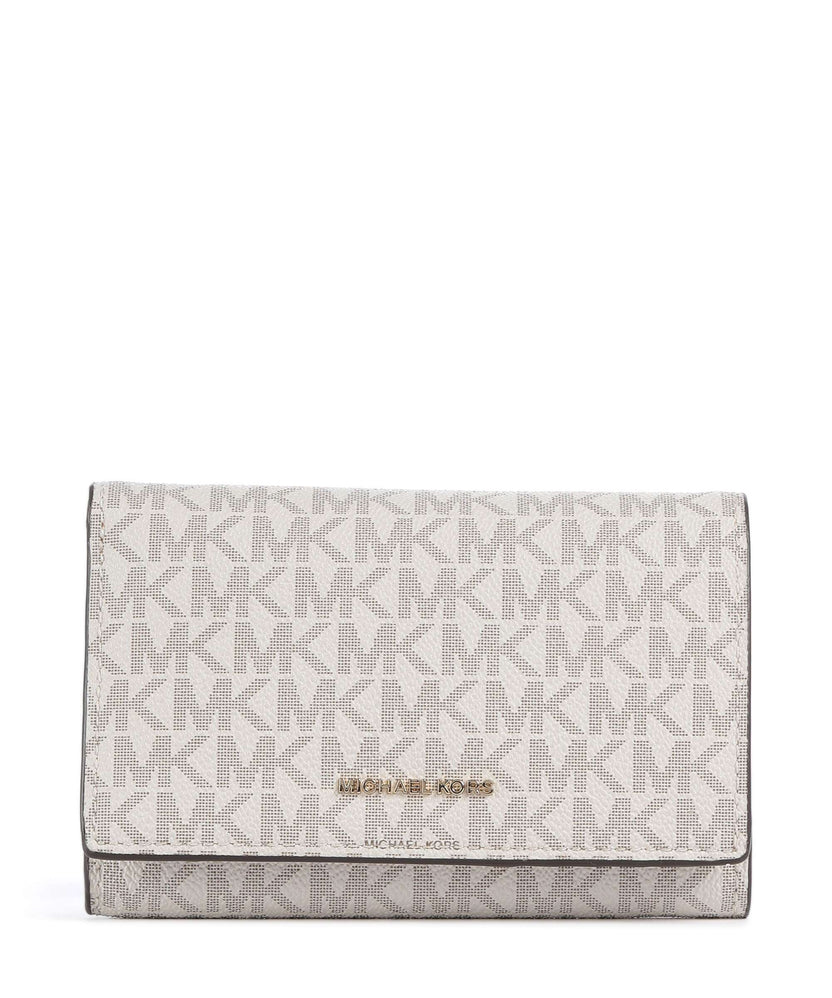 Michael Kors Jet Set Wallet vanilla/acorn