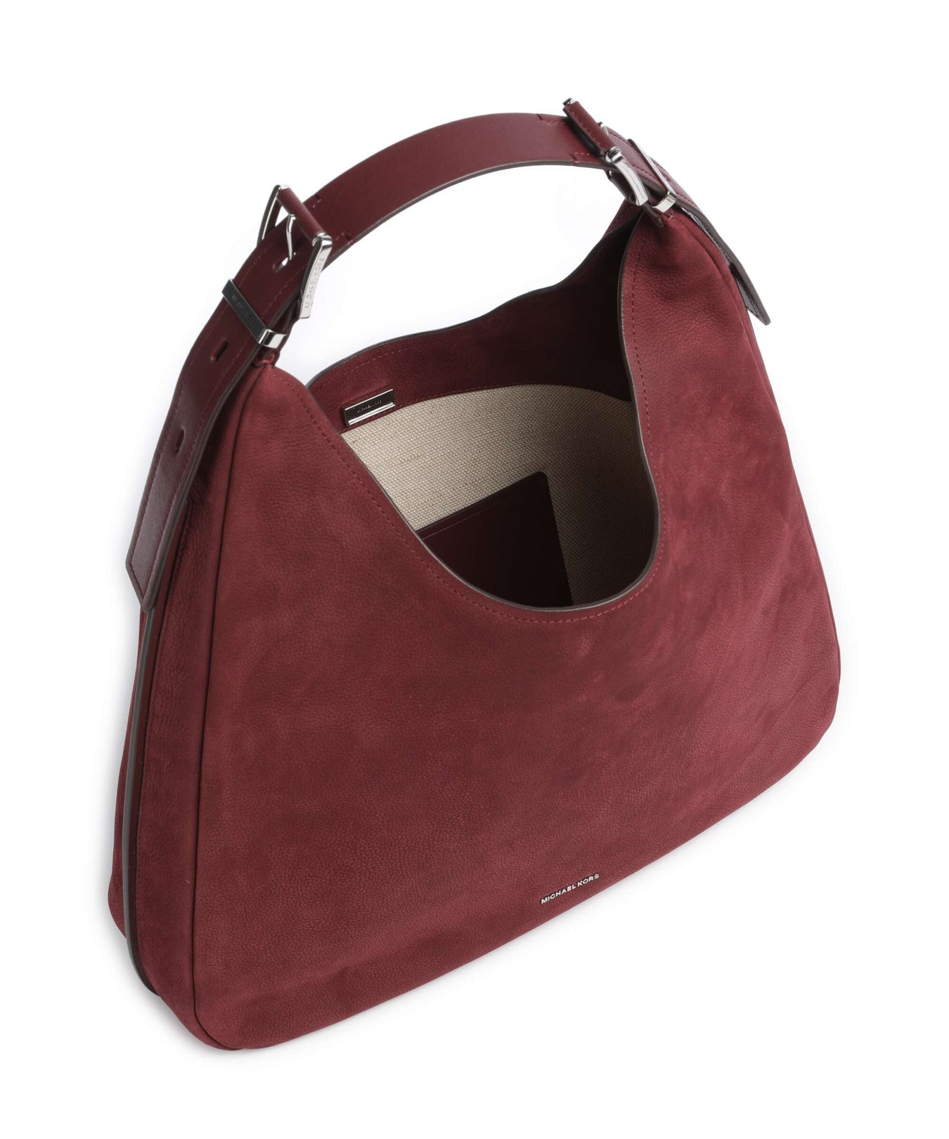 Michael Kors Nolita Large Hobo bag oxblood