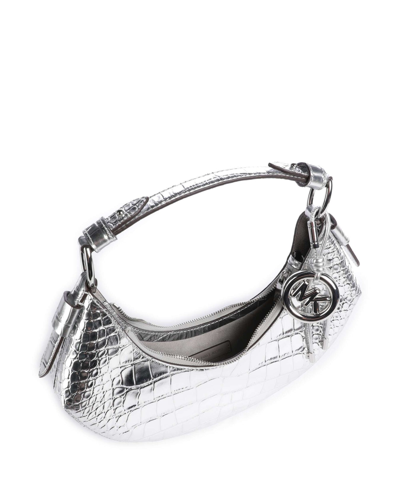 Michael Kors Koa Medium Shoulder bag silver