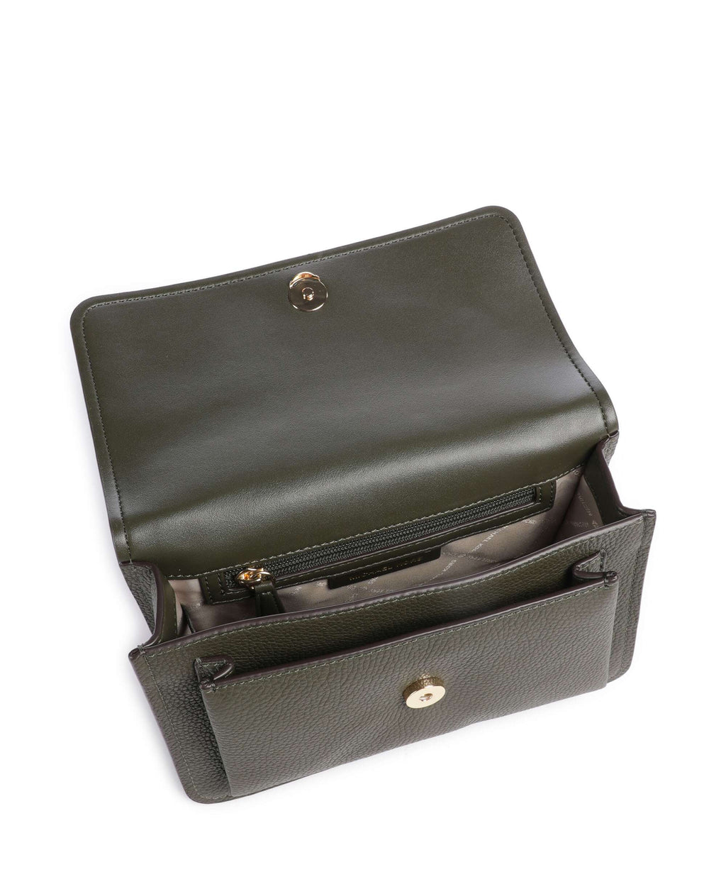 Michael Kors Claire Large Shoulder bag ivy