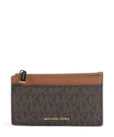 Michael Kors Jet Set Credit card holder brown/acorn