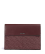 Michael Kors Jet Set Laptop case oxblood