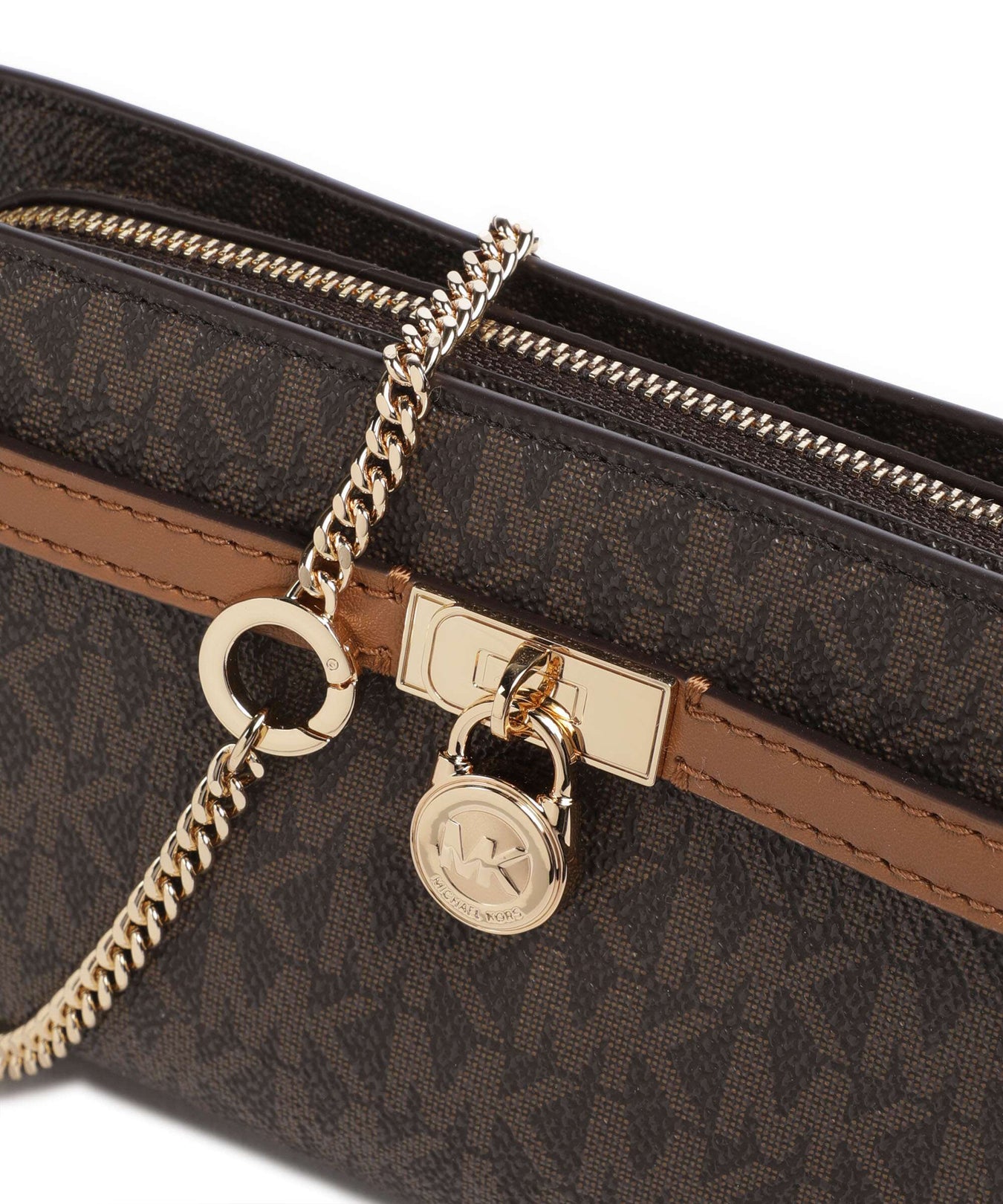 Michael Kors Hamilton Moderne XS Crossbody bag brown/acorn