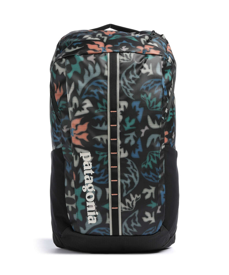patagonia black hole 30l backpack smolder blue Patagonia Black Hole 25 Backpack 14″ recycled polyester black w/black