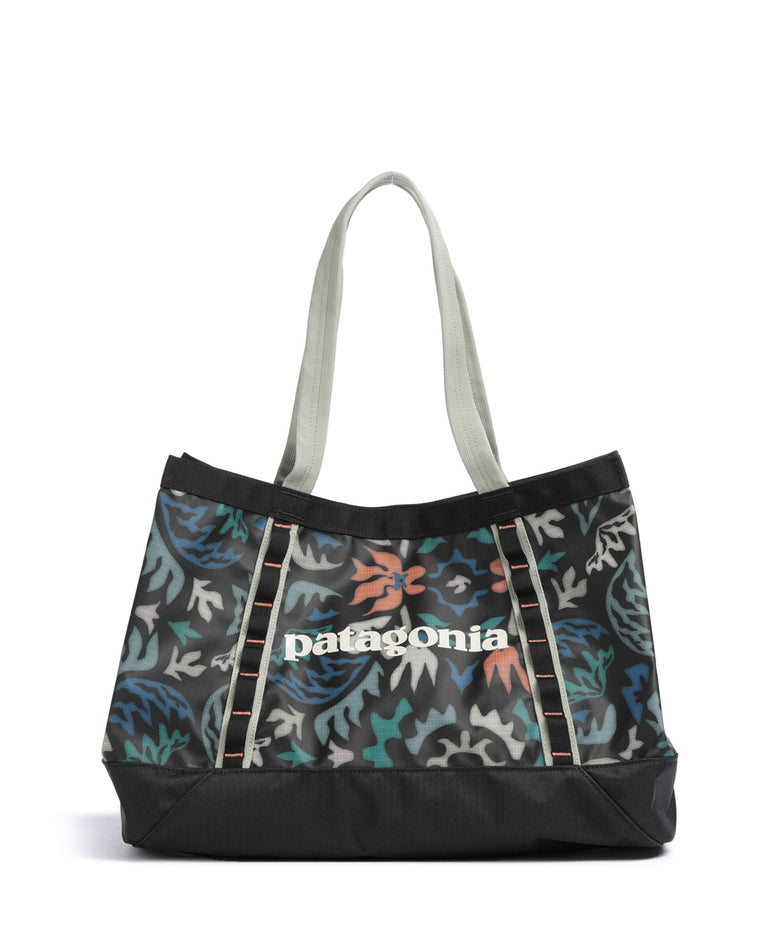 patagonia black hole tote uk Patagonia Black Hole 25 Tote bag recycled polyester kaleido black
