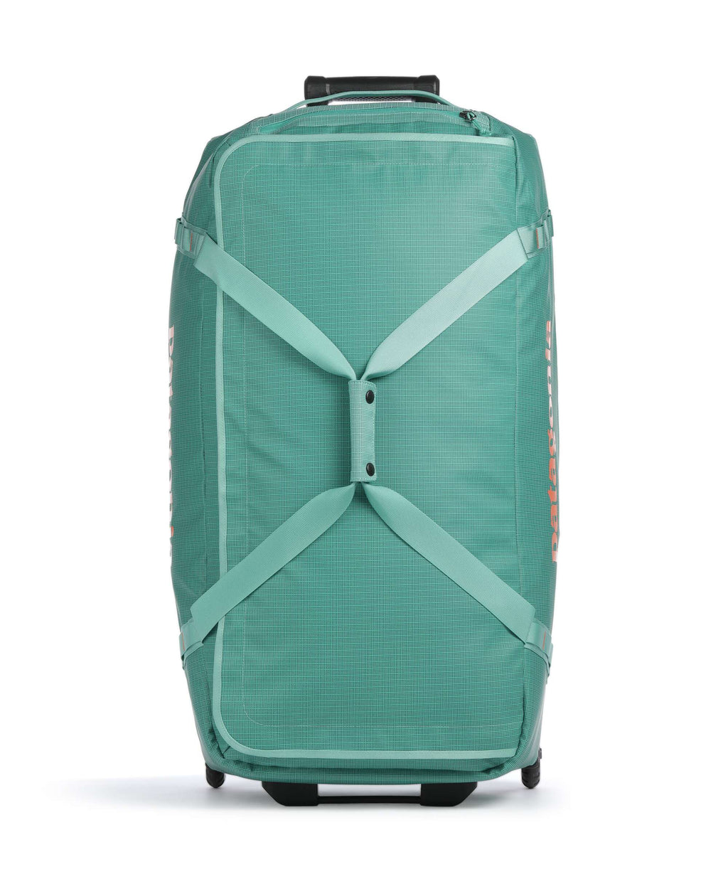 patagonia black hole wheeled duffel 100l uk Patagonia Black Hole 100 Travel bag with wheels aqua stone 81 cm