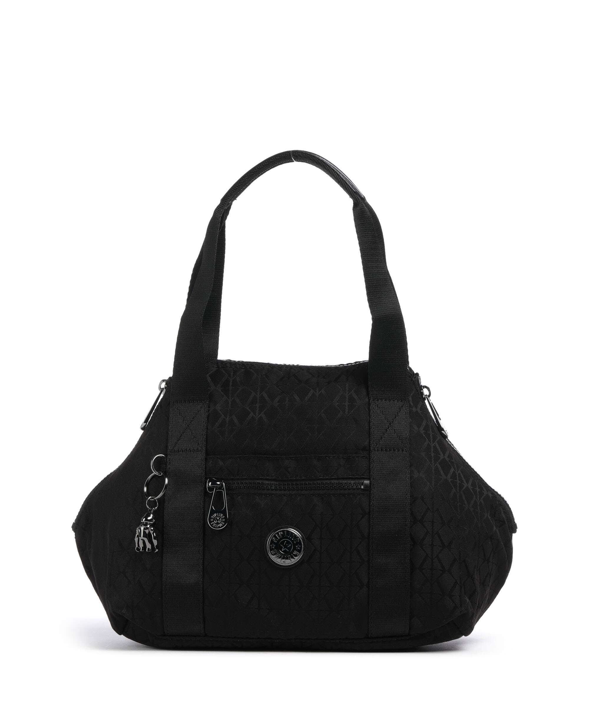 Kipling Elevated Art Mini Handbag black sign