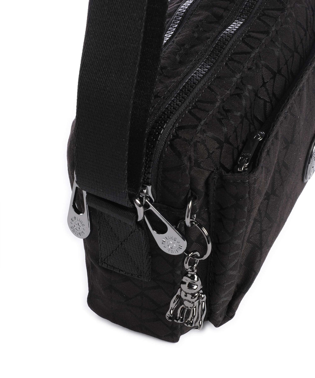 Kipling Elevated Abanu M Crossbody bag black sign