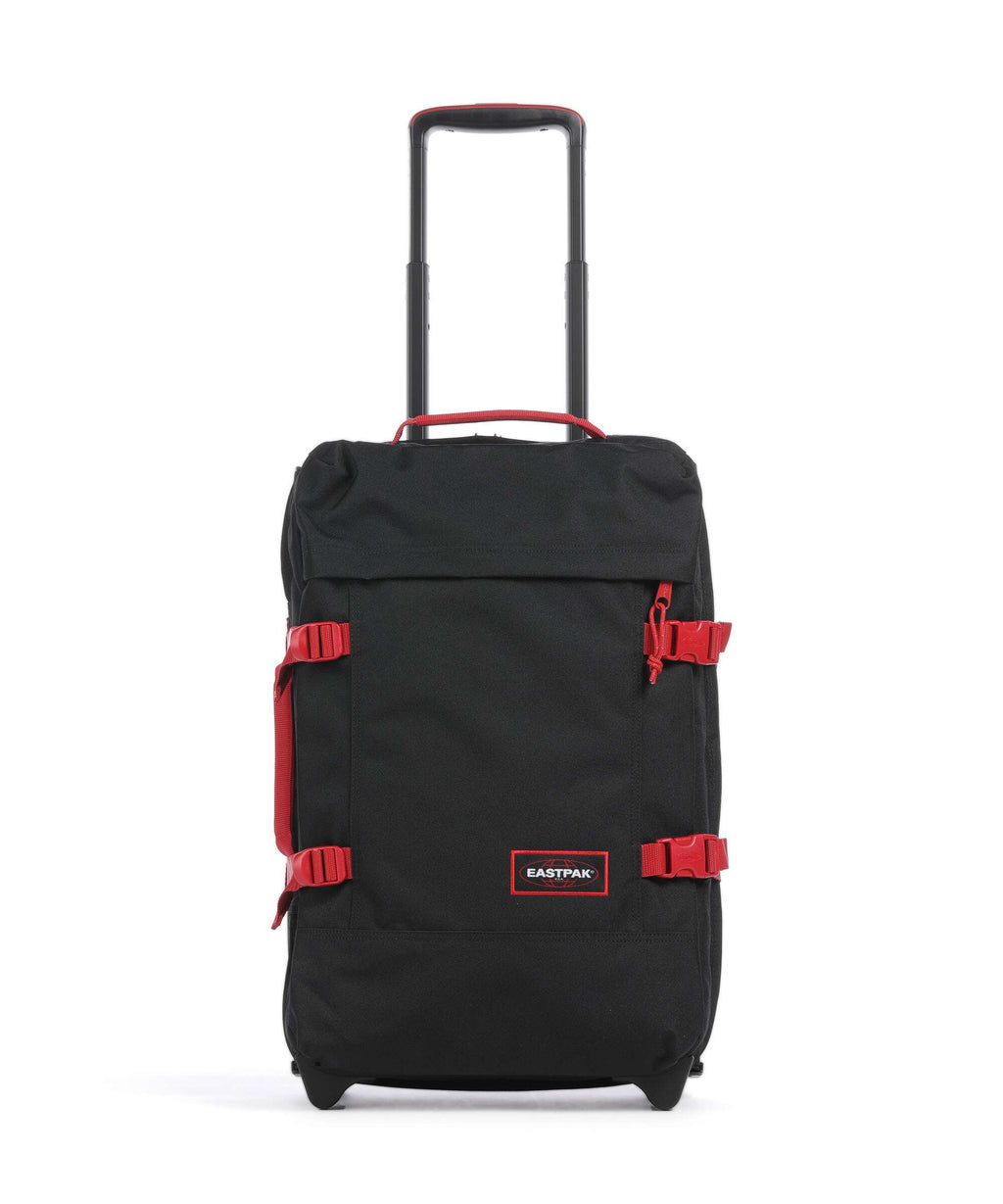 Eastpak Tranverz S Travel bag with wheels kontrast scarlet