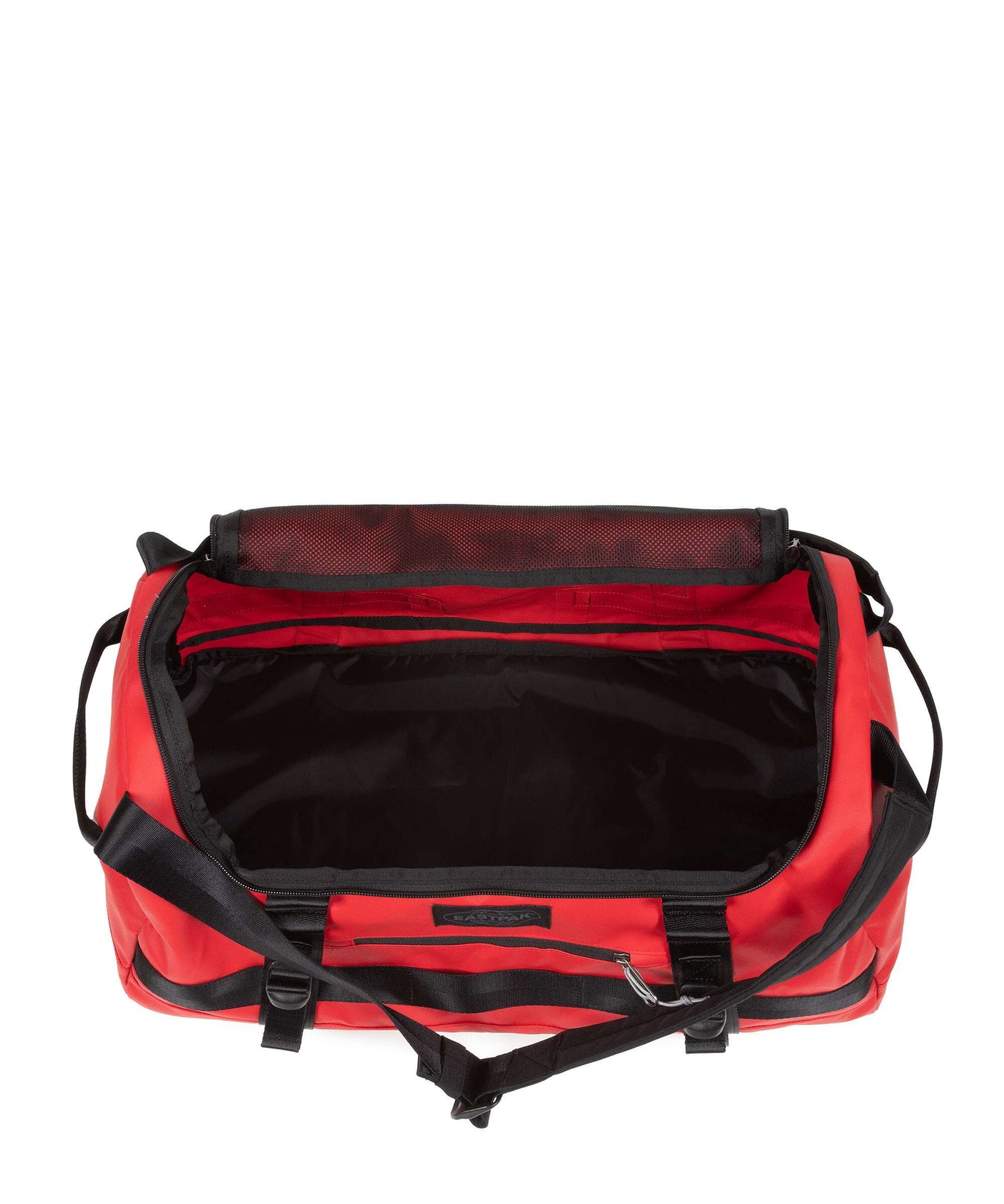 Eastpak Tarp Duffel Pack M Travel backpack tarp red