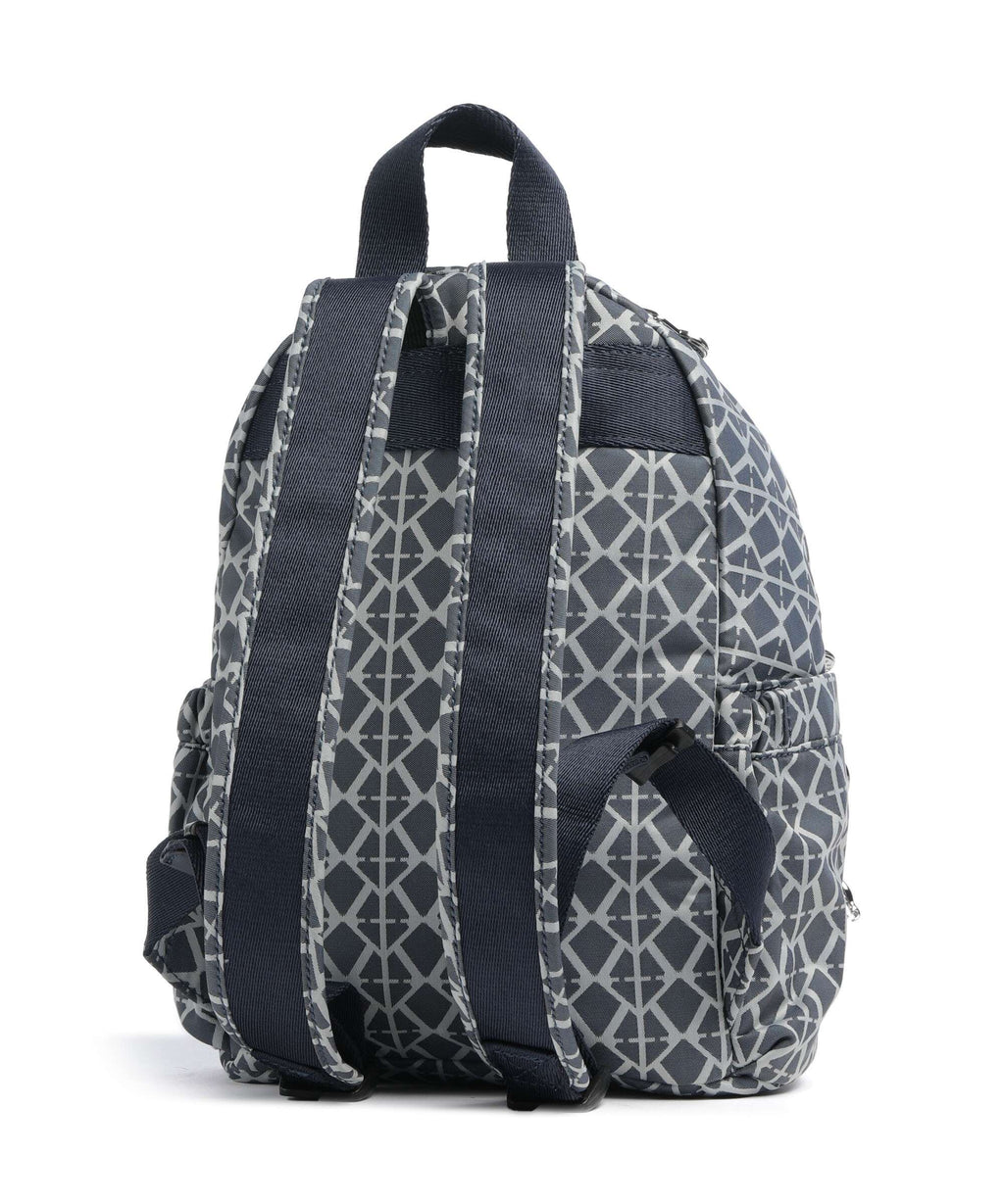 Kipling Elevated Delia Mini Backpack navy sign