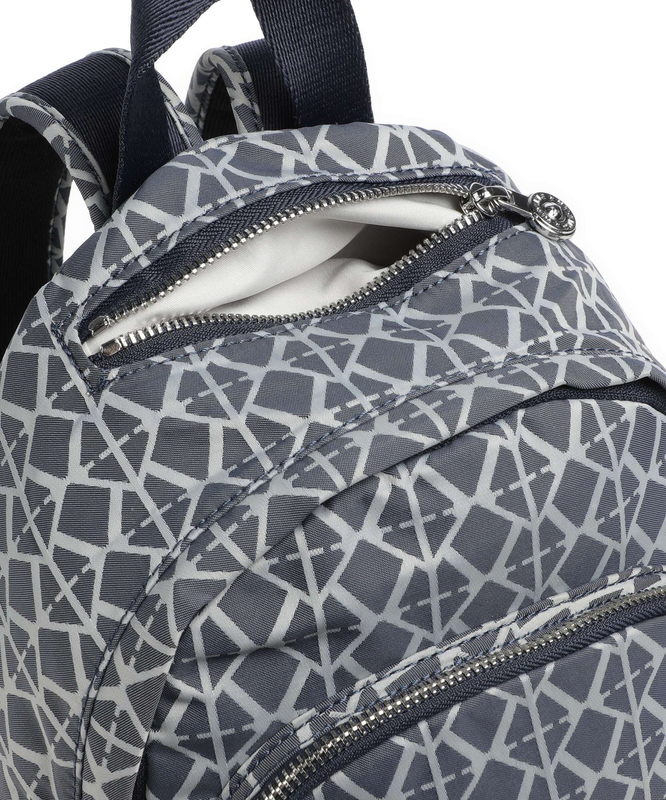 Kipling Elevated Delia Mini Backpack navy sign