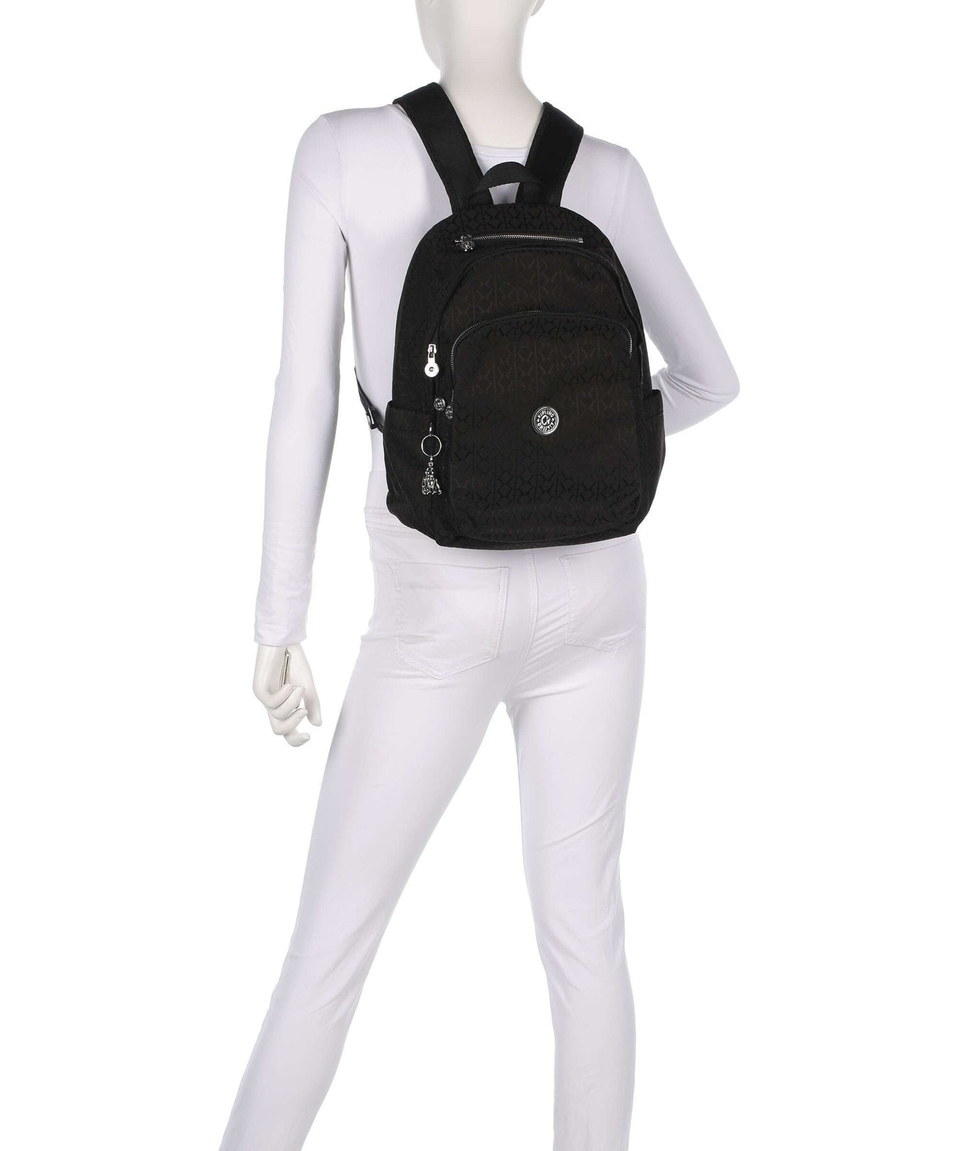 Kipling Elevated Delia Backpack noir sign