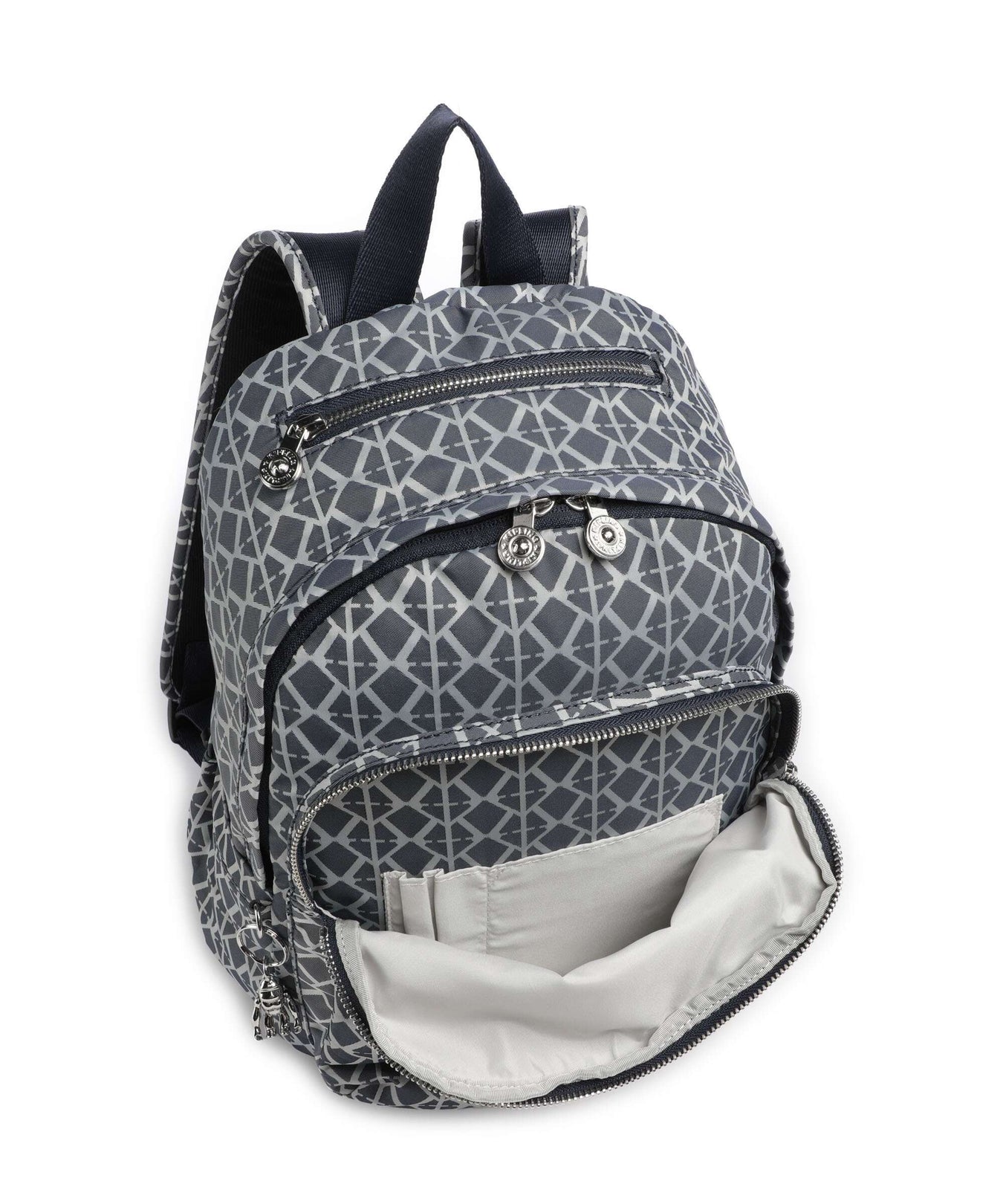 Kipling Elevated Delia Backpack navy sign