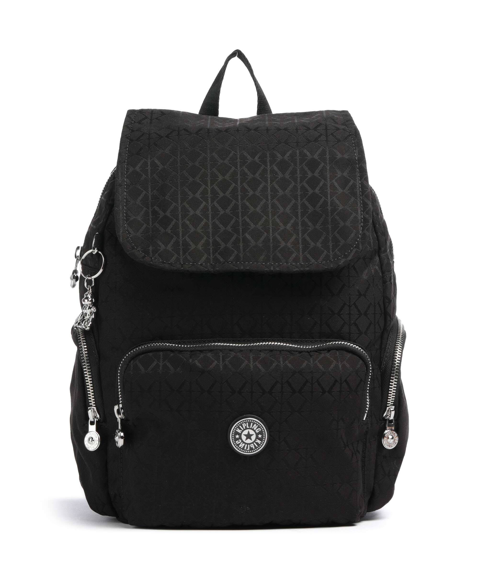 Kipling Elevated City Zip S Backpack noir sign