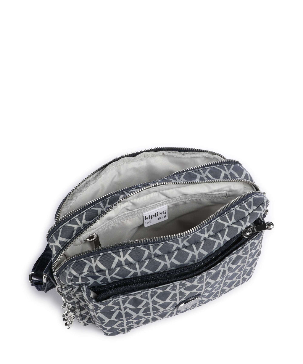 Kipling Elevated Abanu M Crossbody bag navy sign
