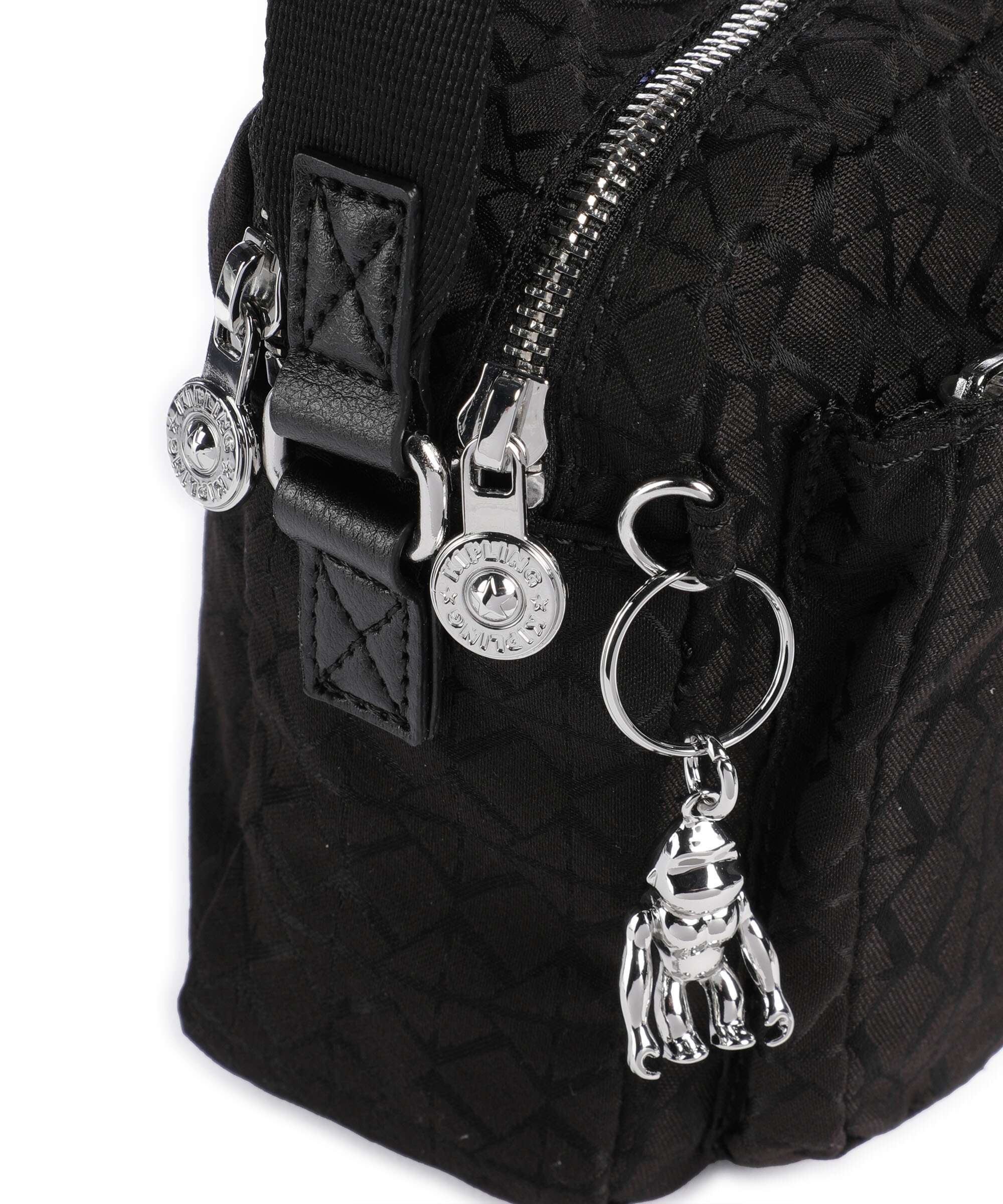 Kipling Elevated Abanu M Crossbody bag noir sign