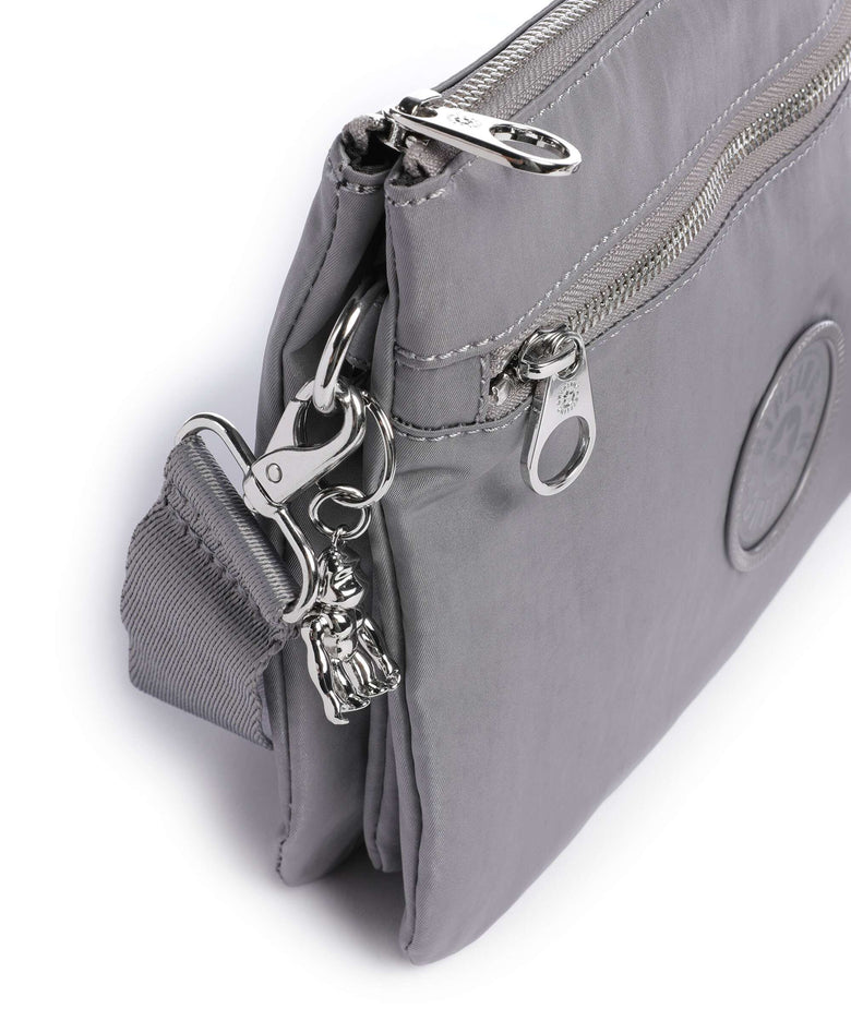 Kipling Charm Riri L Zip Crossbody bag grey spice