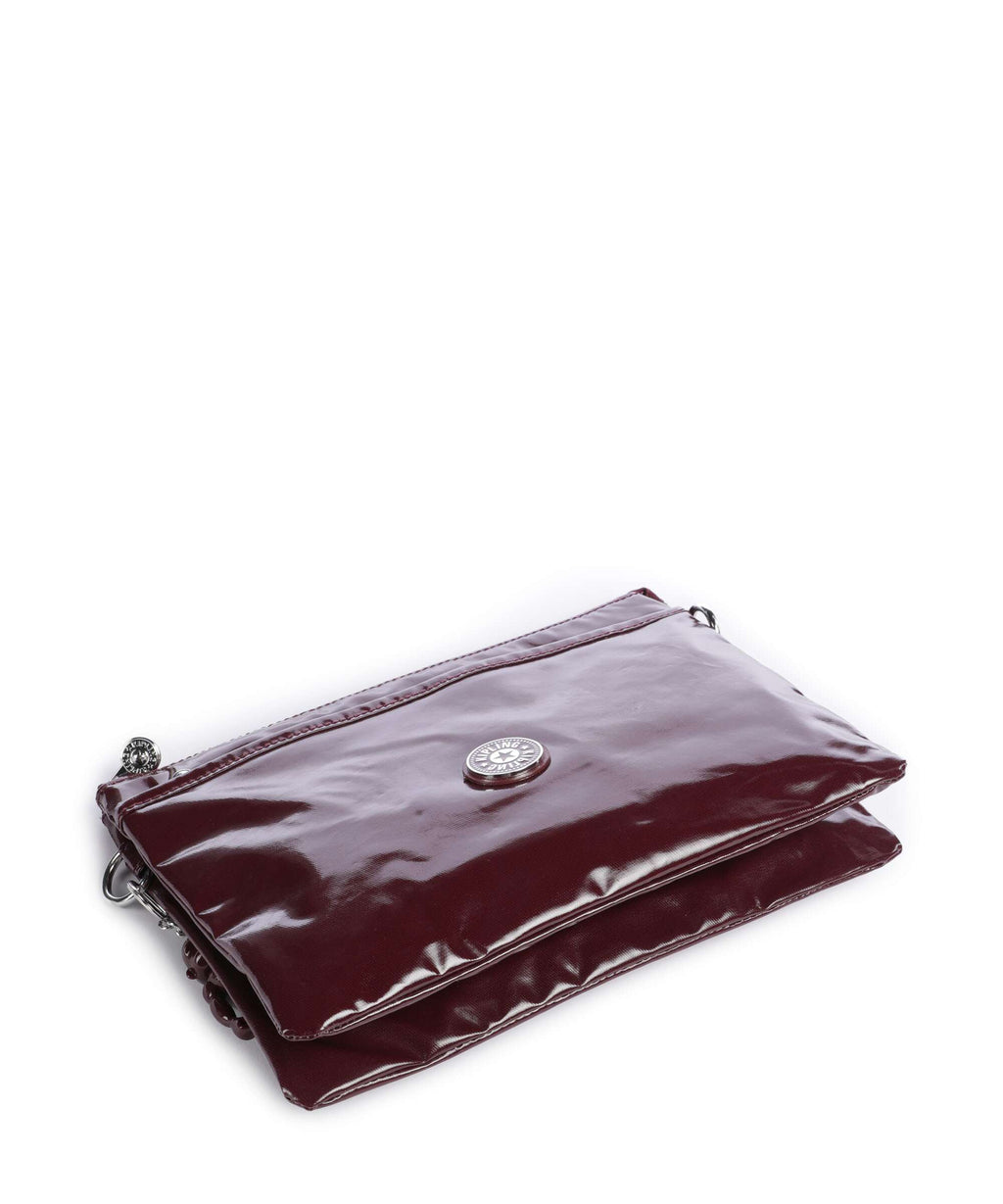 Kipling Elevated Riri L Crossbody bag high gloss wine