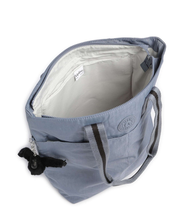 Kipling Basic Hanifa Tote bag blue stone
