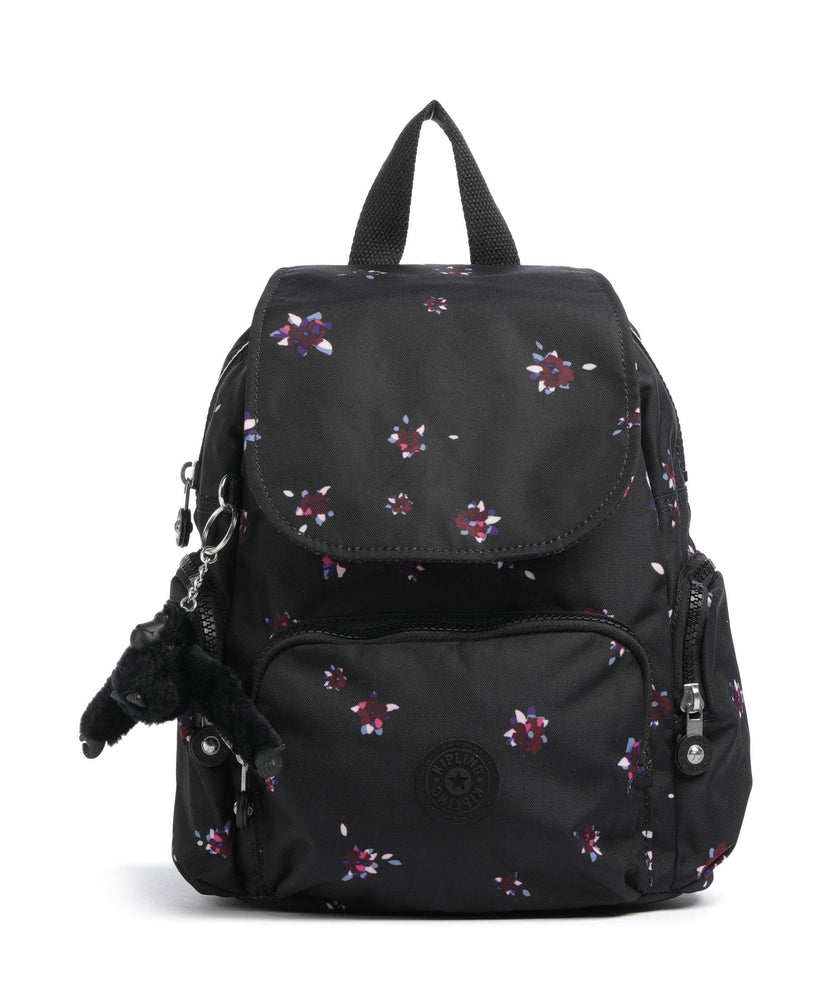 Kipling Basic City Zip Mini Backpack night flower