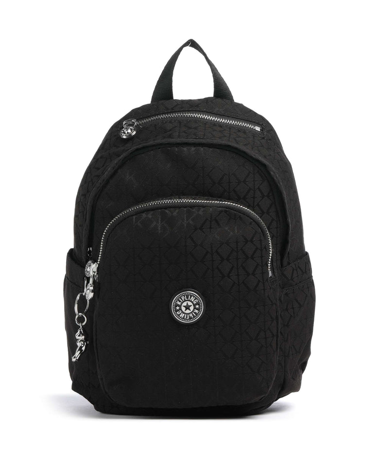 black mini kipling backpack City Pack sleek design of Delia makes it the perfect go Kipling Elevated Delia Mini Backpack