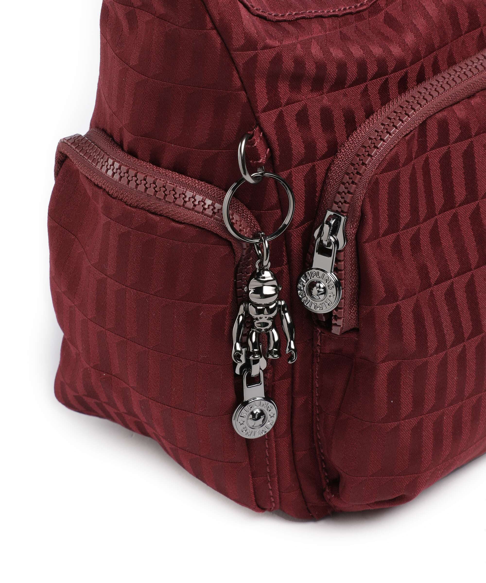 Kipling Elevated Gabb S Crossbody bag maroon tile