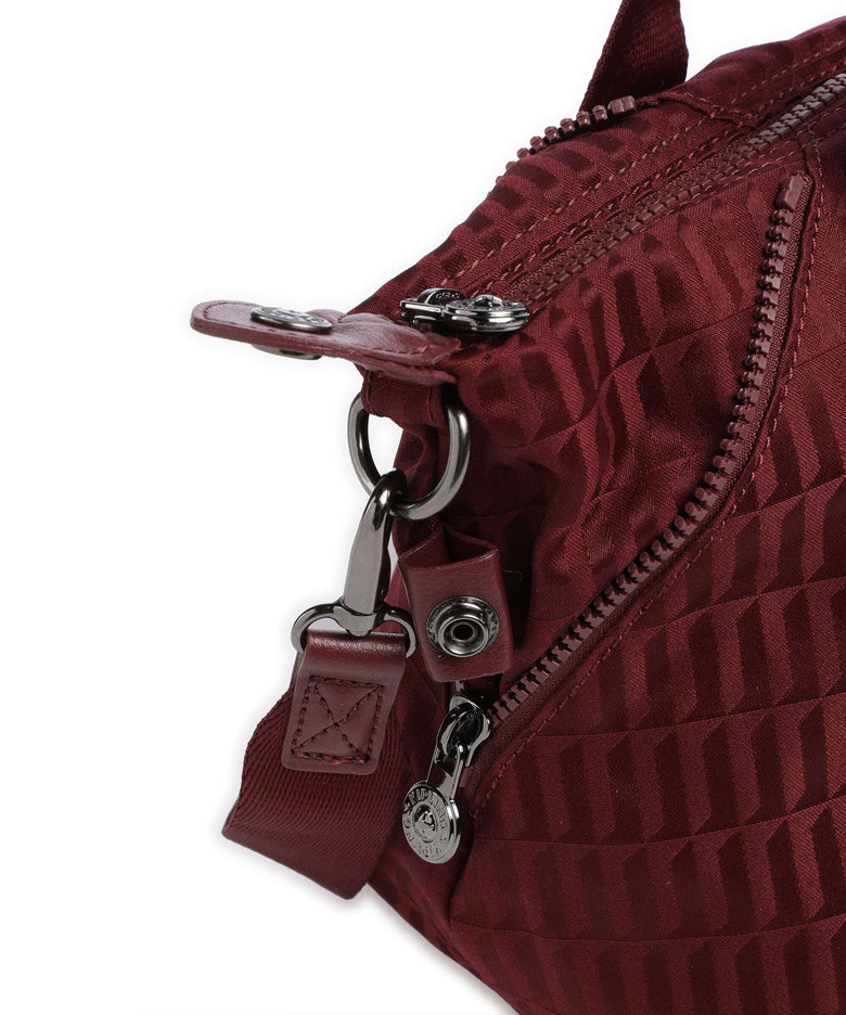Kipling Elevated Art Mini Handbag maroon tile