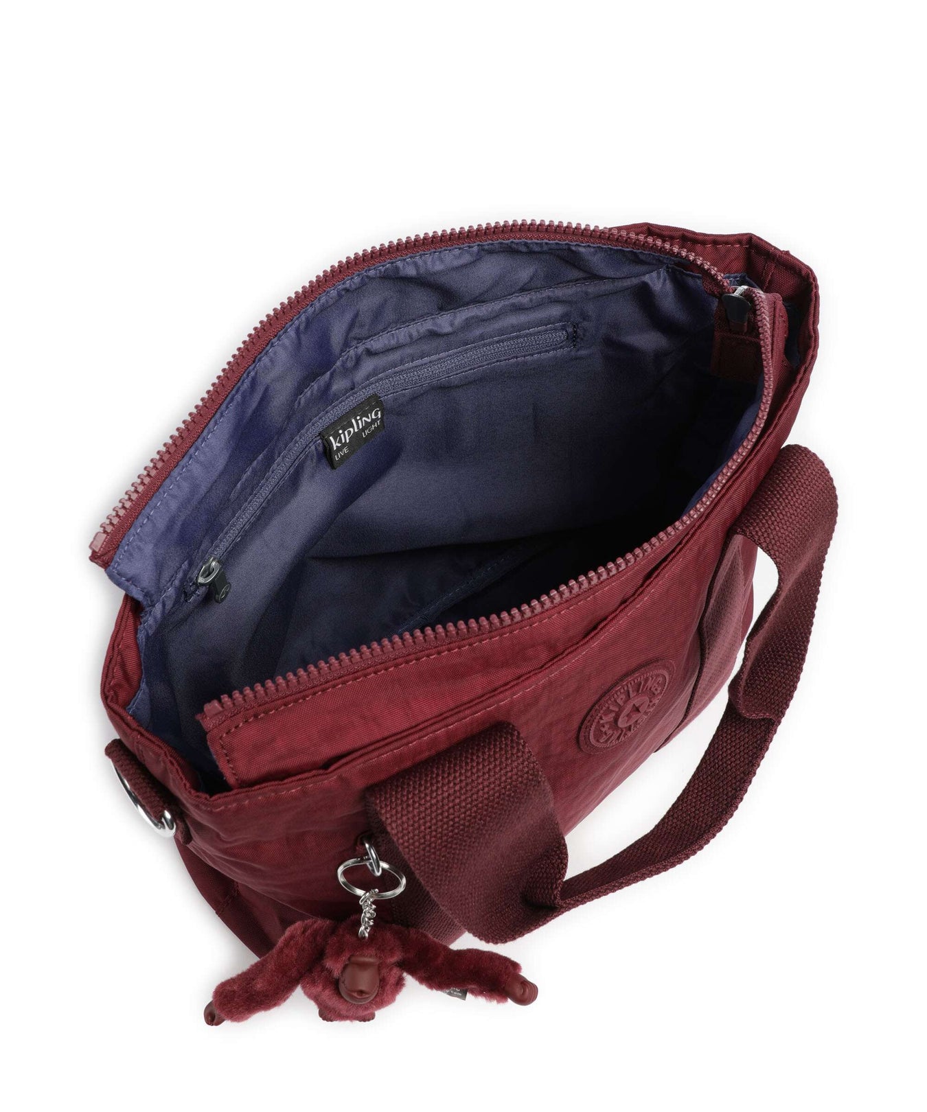 Kipling Basic Minta M Handbag lounge wine