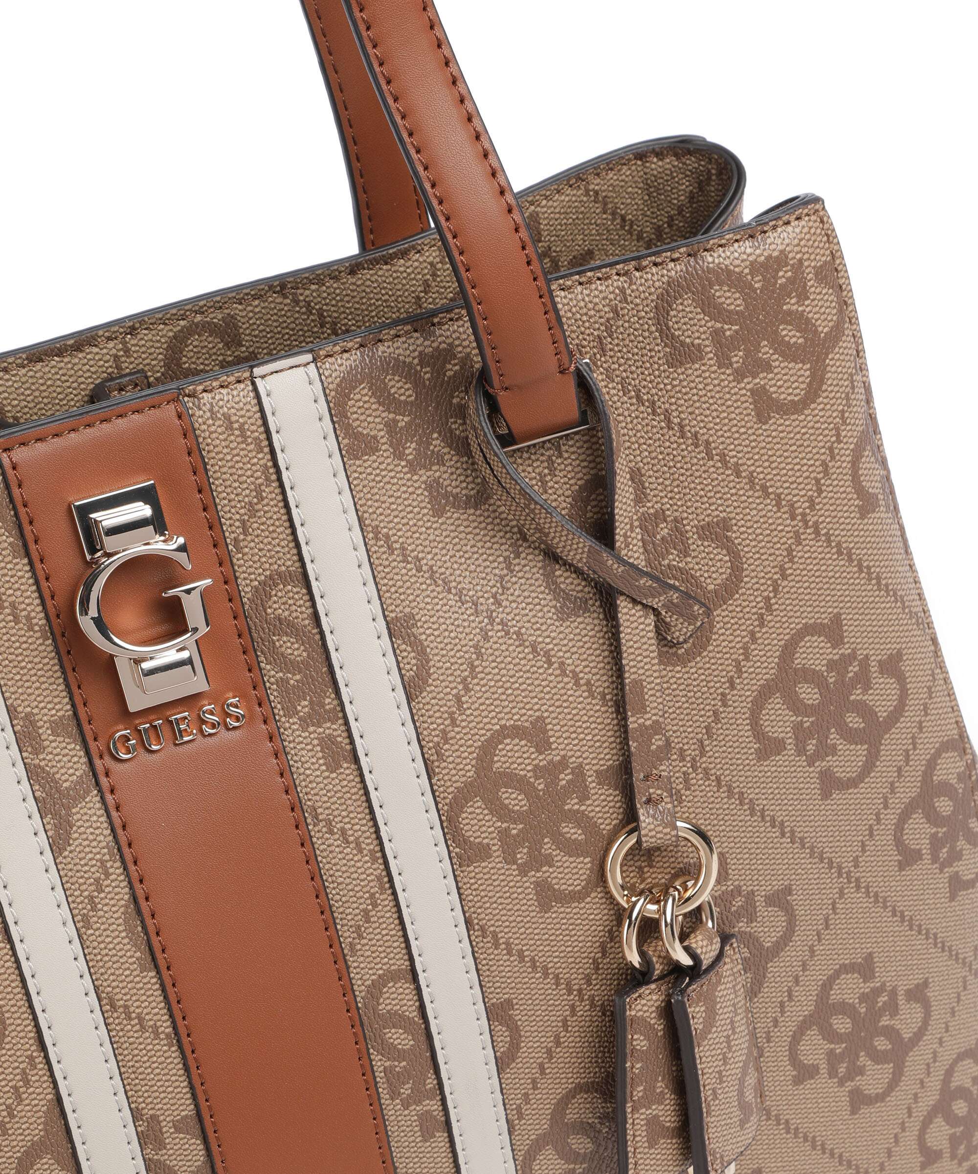 Guess Erenia Tote bag latte logo